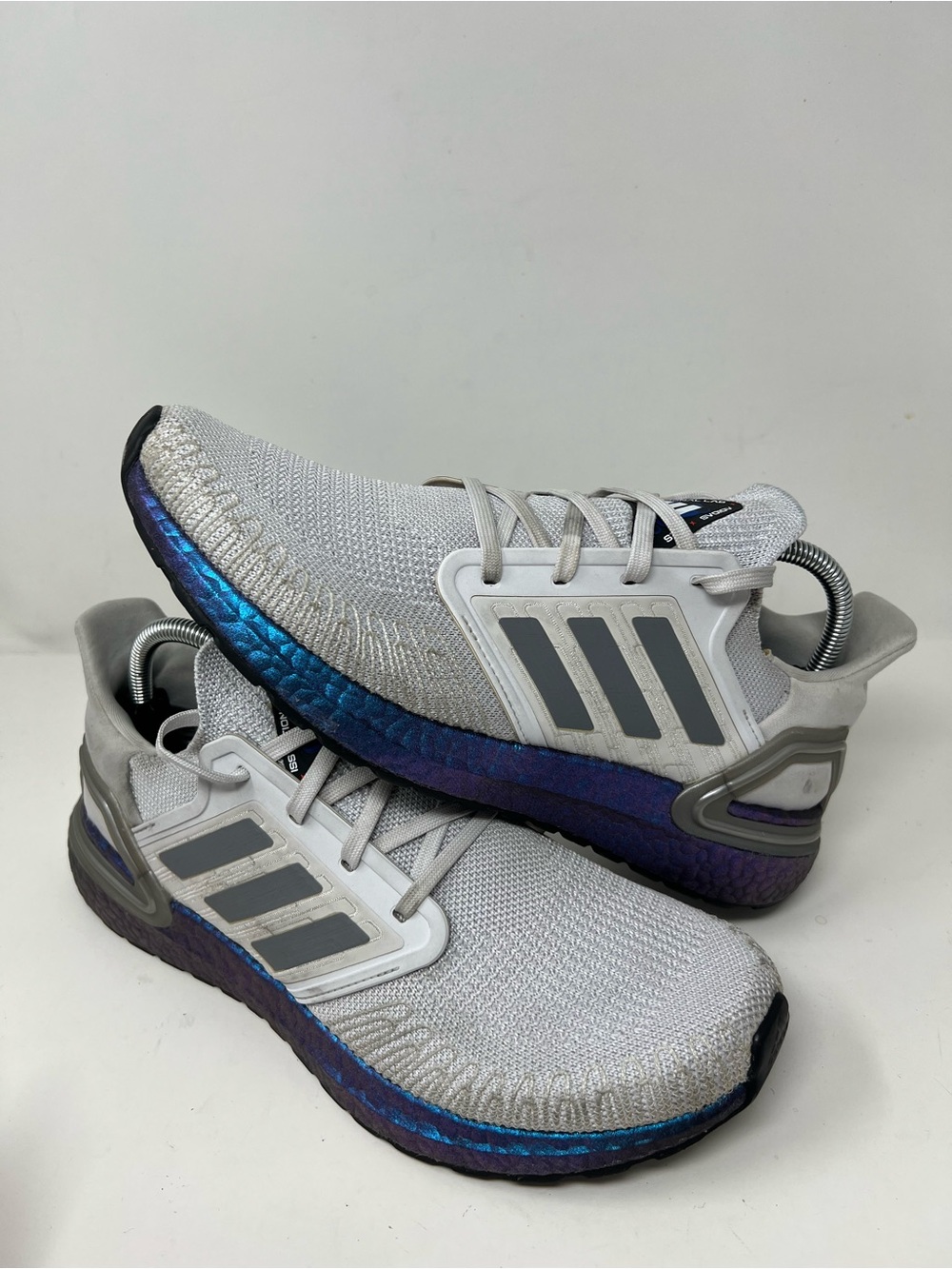 Adidas Men’s UltraBoost 20 Shoes Men Size 10 ISS US National Lab Dash Grey